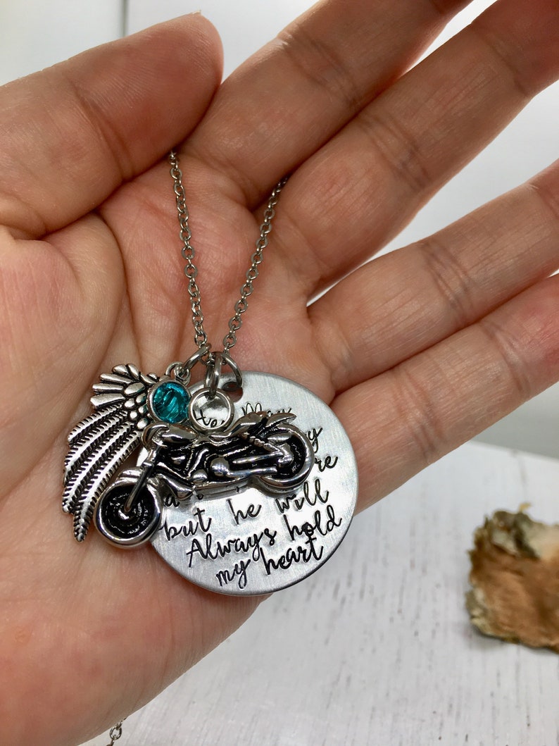 Motorcycle Urn Necklace Cremation Urn Motorcycle Rider | Etsy