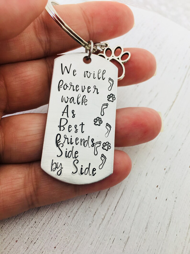 Dog Loss Gift Pet Memorial Keychain Dog Passed Away Loss