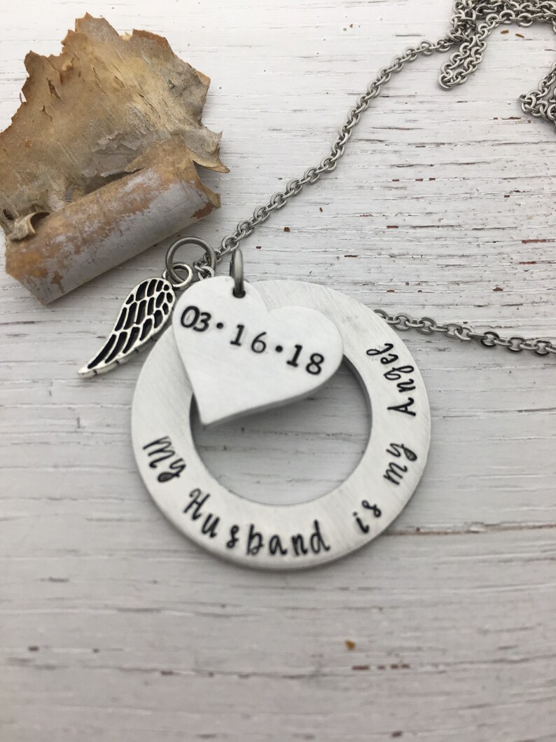 In Memory of Husband Memorial gift for Wife Widow Etsy