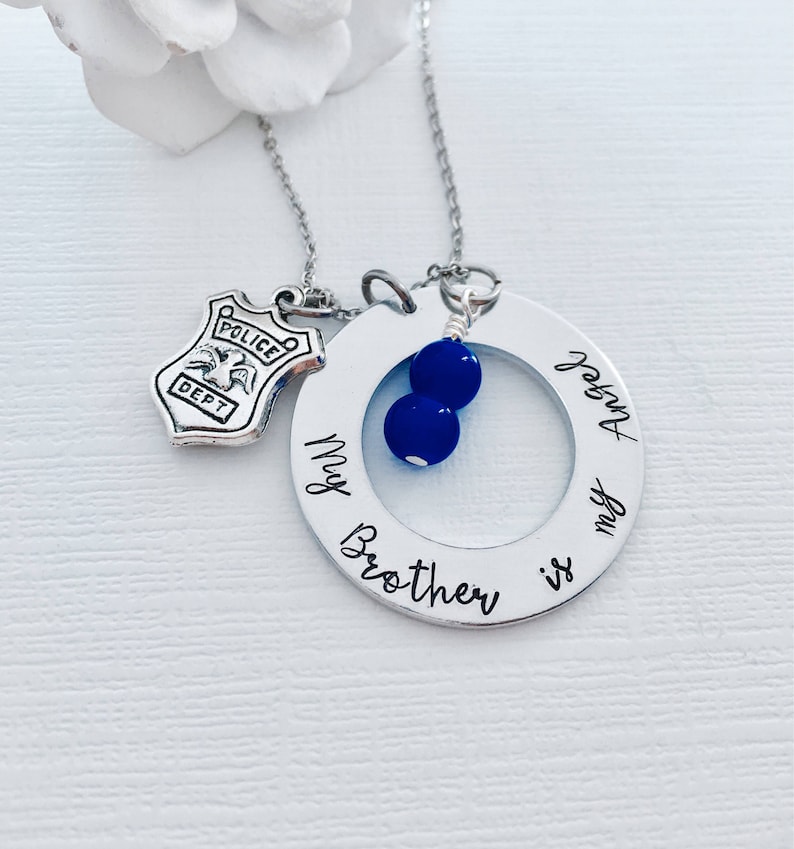 Memorial Jewelry Brother Personalized Memorial Necklace Memorial Gift Brother Sympathy Gift Idea for Loss of Brother Loss of Brother