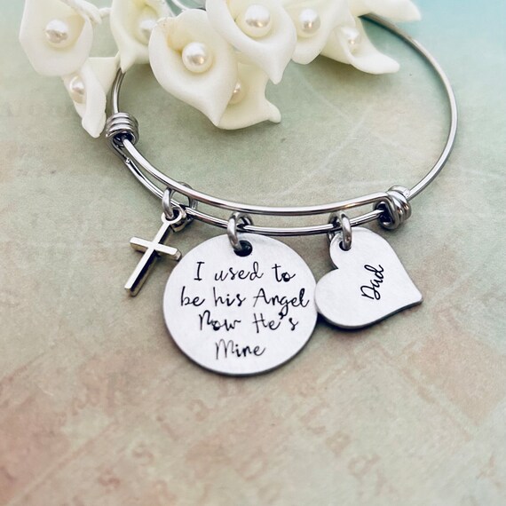 Sympathy bracelet for loss of father deals