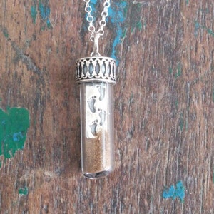 Collar cruzado, cruz de plata de ley con tierra de Jerusalén