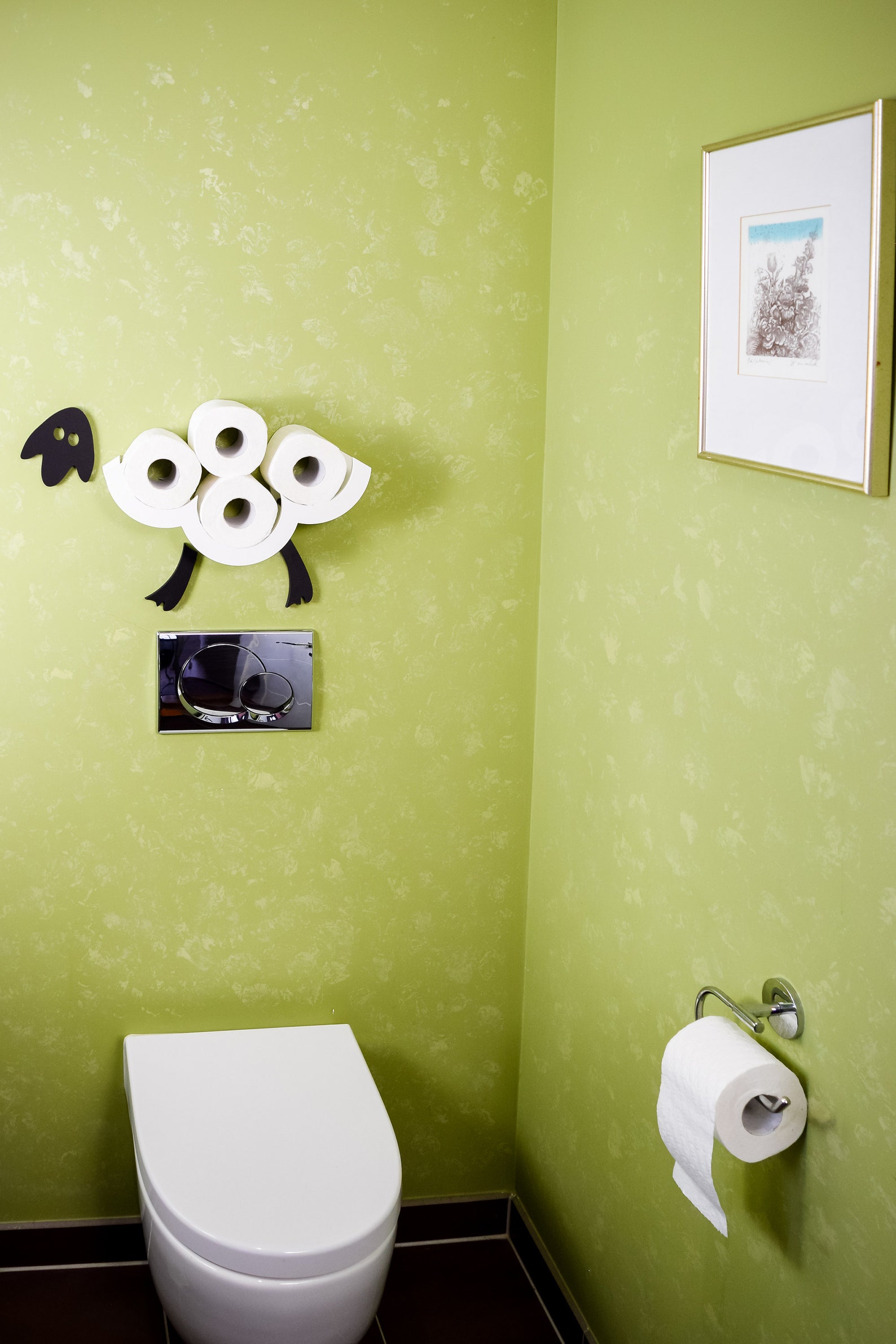 Badezimmer Dekor Toilettenpapierhalter Ablage Bad Regal | Etsy