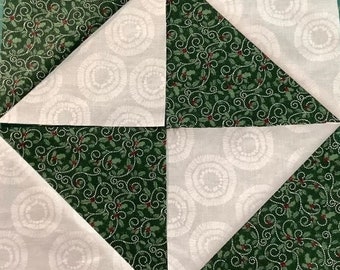 Broken Dishes Quilt Block Pattern: Beginner Quilting Tutorial (PDF Pattern)