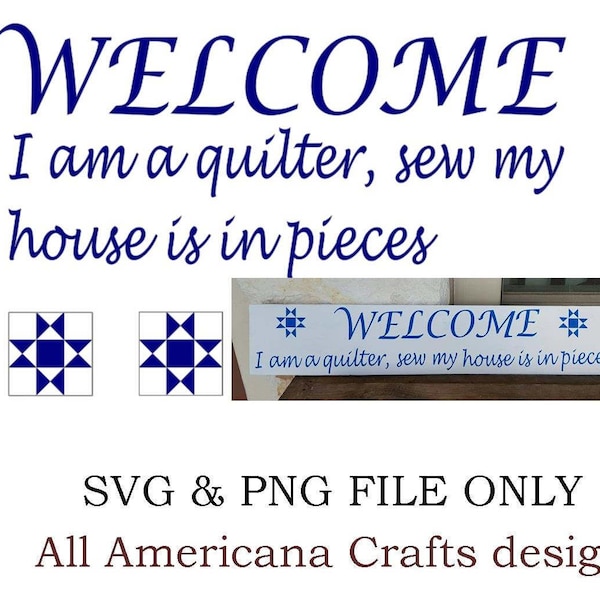 Quilting Sign Etsy