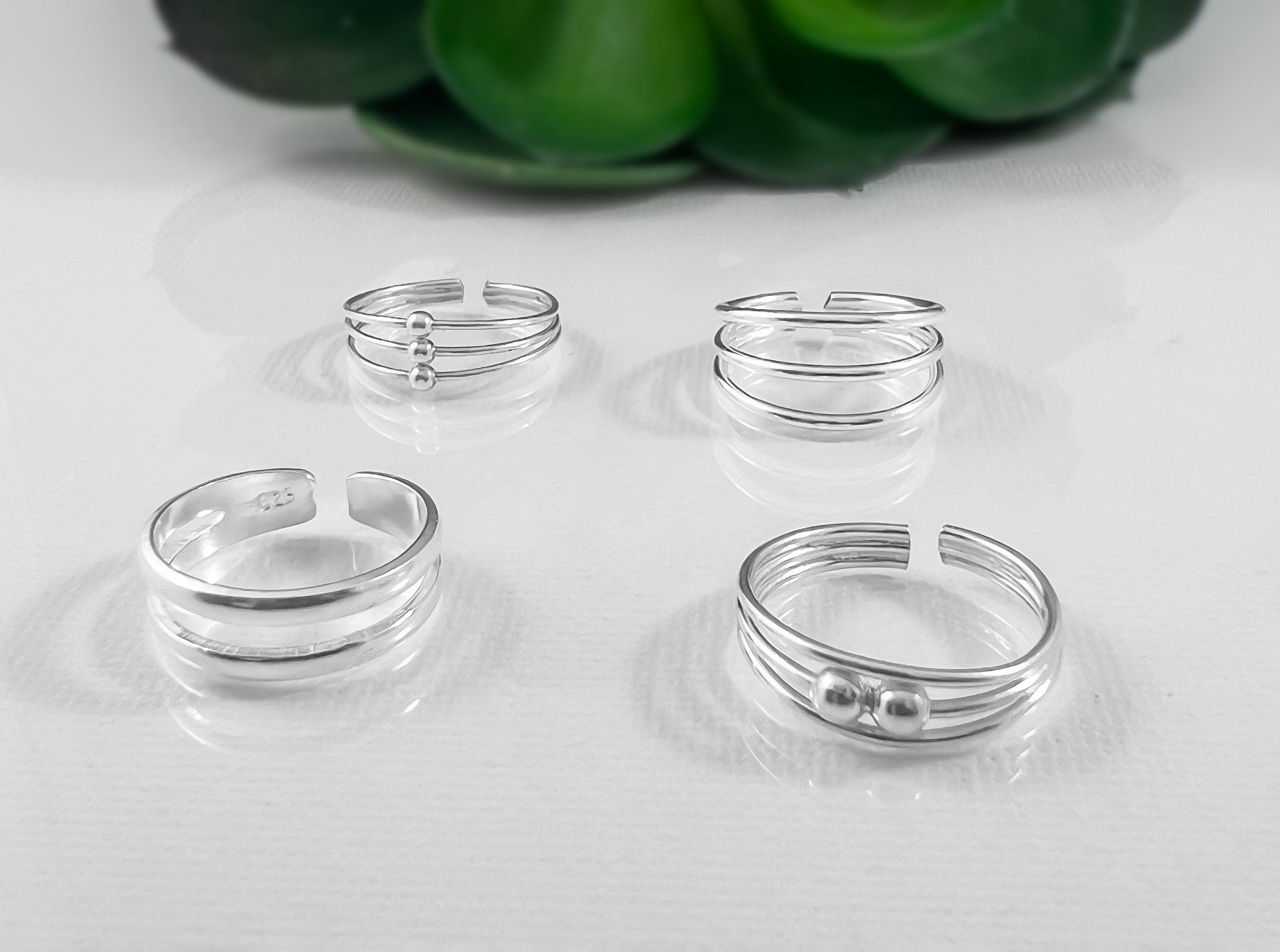 Silver Toe Ring, Sterling Toe Ring, Small Toe Ring, Thin Toe Ring, Silver  Pinkie Ring, Simple Toe Ring, Small Toe Ring, Toe Rings, ST7