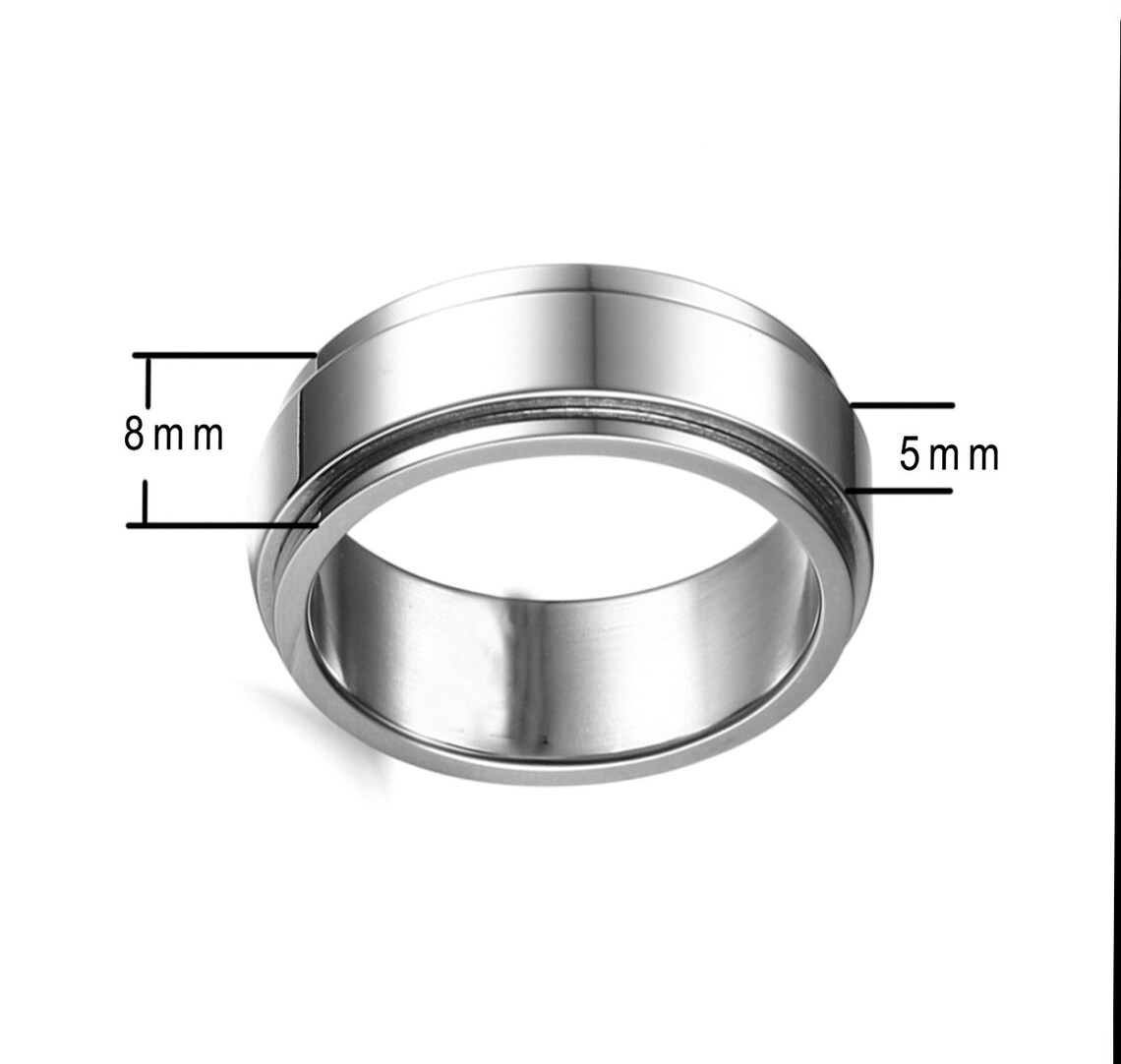 stainless-steel-spinner-ring-inside-outside-engraved-ring-etsy