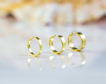 18K Gold Plated sterling Silver Toe Ring,  Custom Engraving Toe Ring, Flat Gold Toe Ring, Pinky Ring, Adjustable Toe Ring(TR13)
