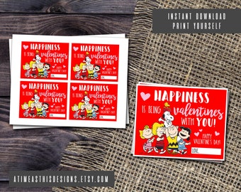 PEANUTS VALENTINES CARDS | Charlie Brown Valentine Card