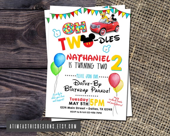 mickey birthday parade