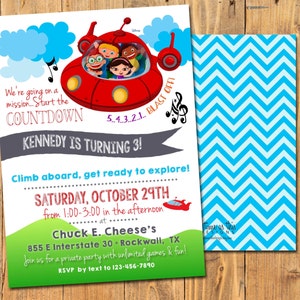 LITTLE EINSTEINS INVITATIONS | Little Einsteins Birthday Invites