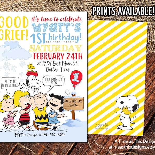Charlie Brown Party - Etsy Charlie Brown Party - Etsy
