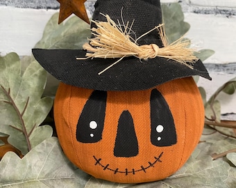 Halloween Pumpkin / Halloween Decor / Fall Decor / Jack o lantern / Handmade Halloween