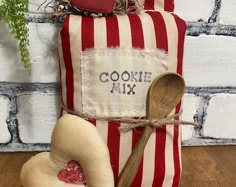 Valentine Cookie Decor / Cookie Mix / Fake Bake / Valenrines Tiered Tray Decor / Valentines Decor / Holiday Decor