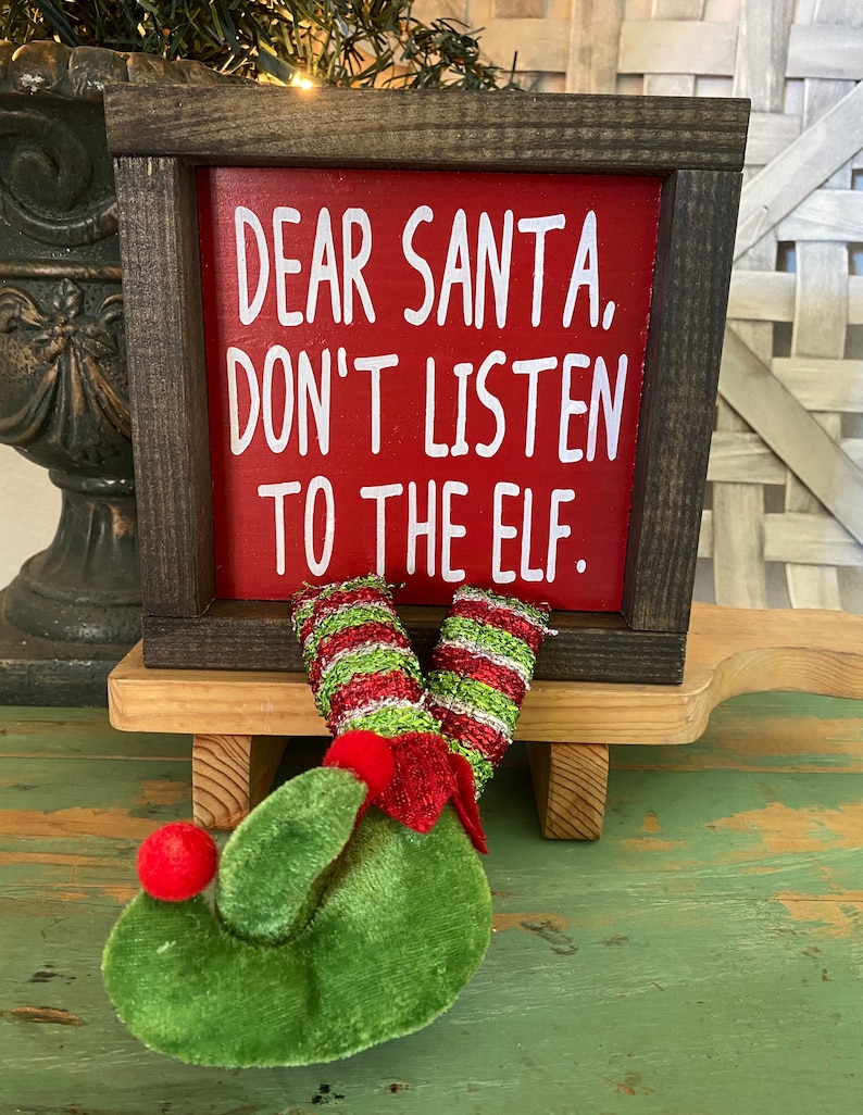 Handmade Wooden Christmas Sign / Funny Christmas Gifts / Etsy