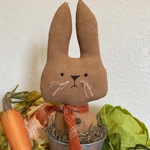 Primitive Rabbit / Easter Decor / Bunny / Rabbit Decor / Tiered Tray Decor / Primitive Easter / Spring Decor / Spring Rabbit
