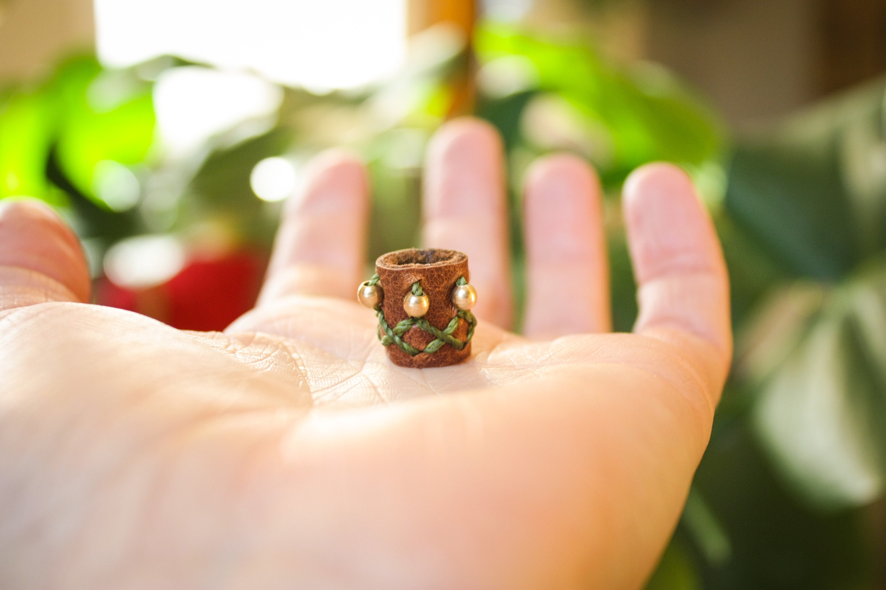 Leather Dreadlock Beads Loc Jewelry Leather Dreadbead Dread - Etsy