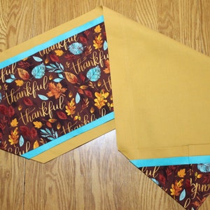 Fall table runners 4 gold back