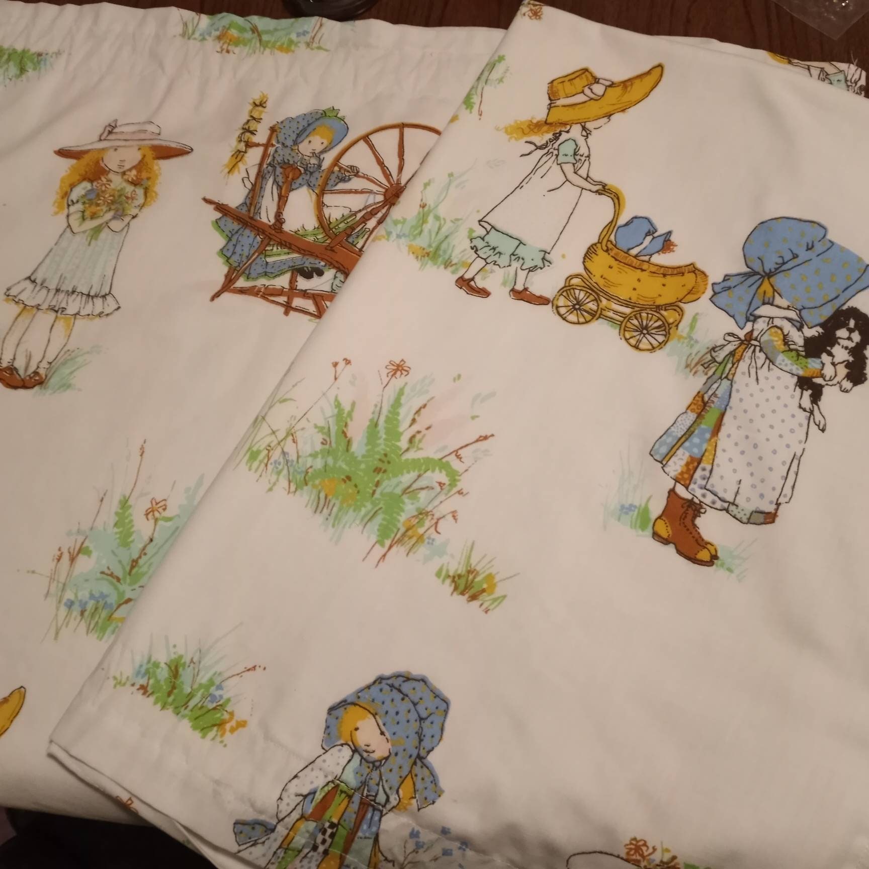 ホリーホビー　ヴィンテージ　カーテン ホリーホビー ヴィンテージ カーテン Vintage Holly Hobbie