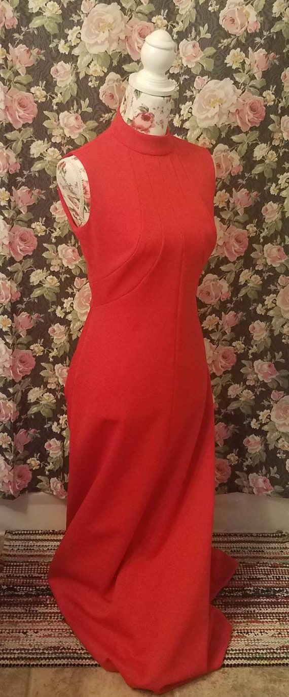 maxi aline dress Satin Maxi A-Line Dress With Side Split – UME London