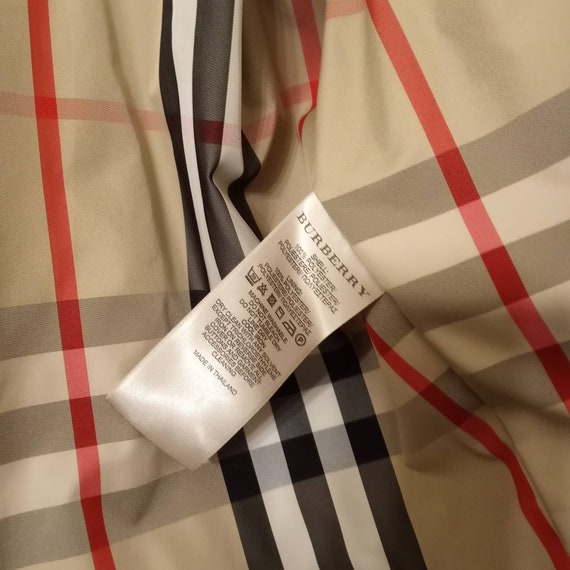 BURBERRY London Jacket 100% Cotton size 10 made in China