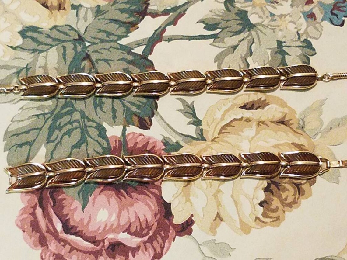 Tulip Flower Crown Trifari Necklace/choker and Bracelet Set Etsy