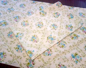 Fundas de almohada florales vintage: Cannon Montecello tamaño estándar