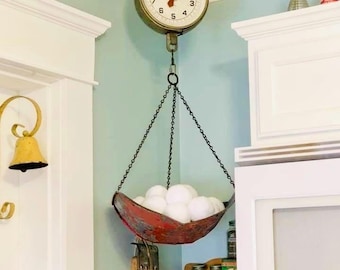 Vintage, American Family Scale, Hanging, 60 Lbs Capacity, Chicago