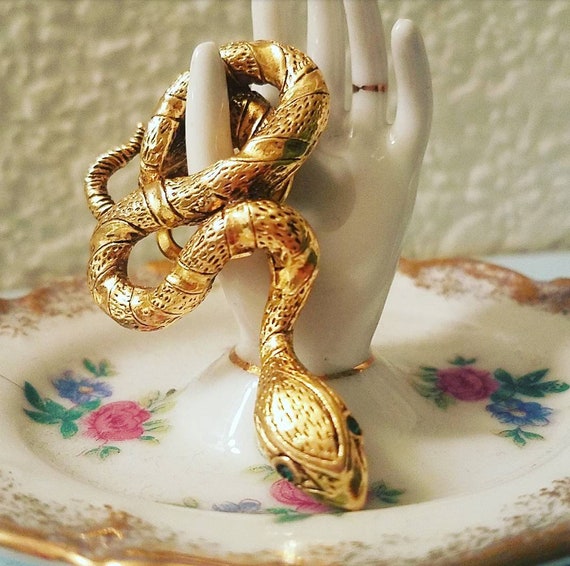 Snake scarf clip and brooch set free shipping U.S… - image 4