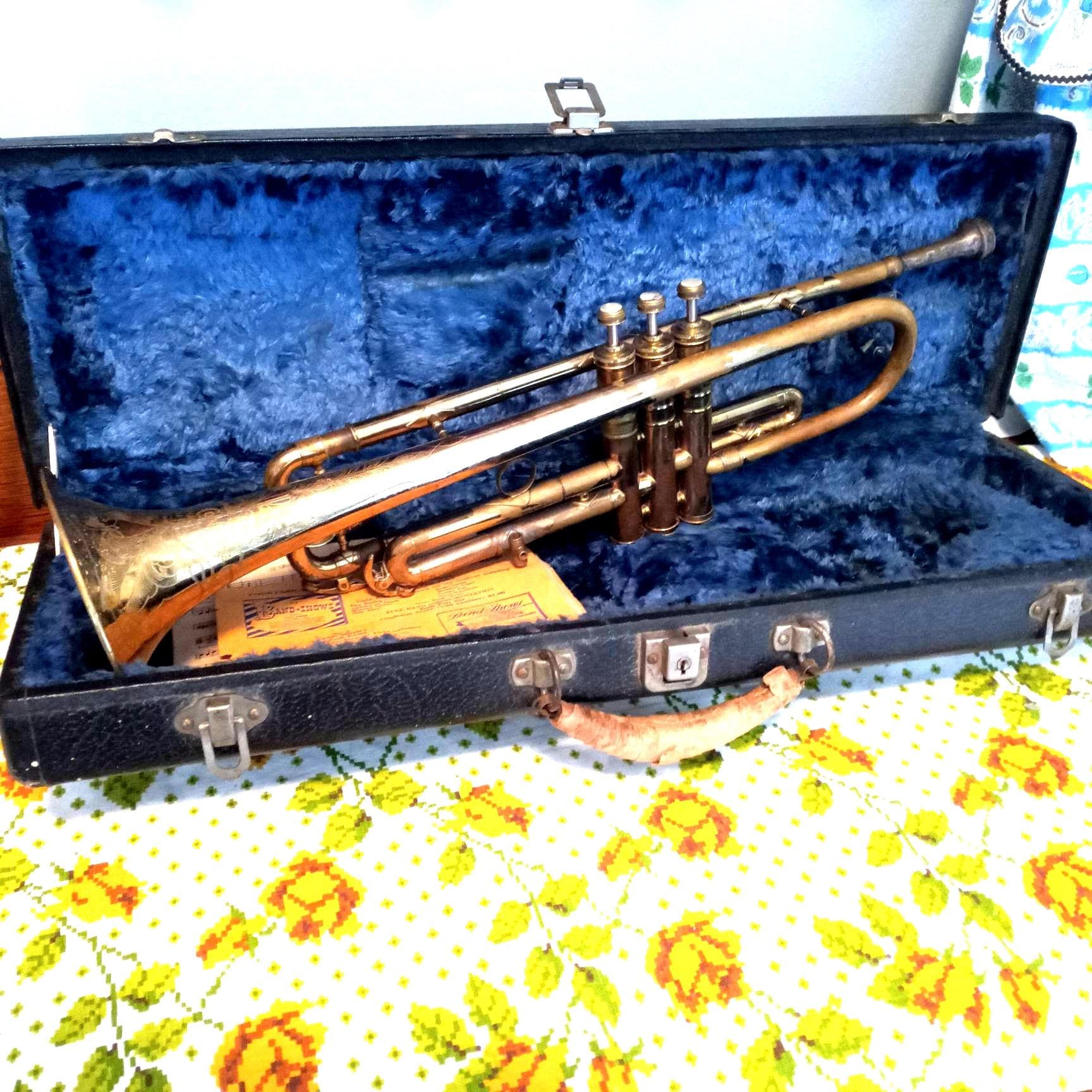 Vintage conn trumpet - Etsy 日本