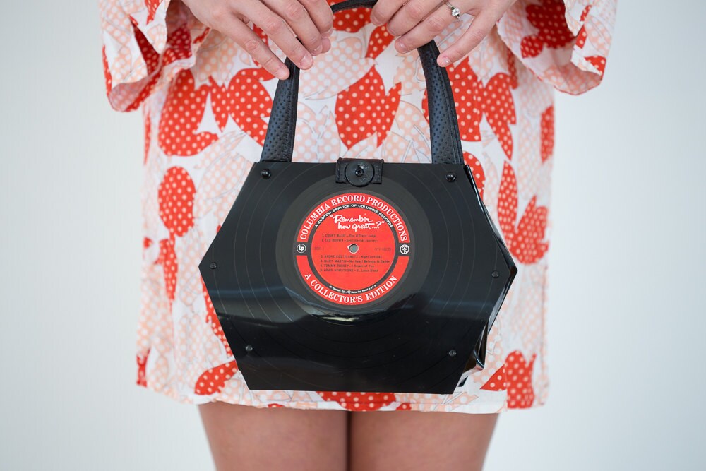 Vinyl Record Handbag Chelsea Style Etsy