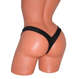Mini Thong with a V-dip in front and back Pole Dancing Fitness Festive Performance Burlesque Shows Twerk Ravers Wear/More Colours Available/
