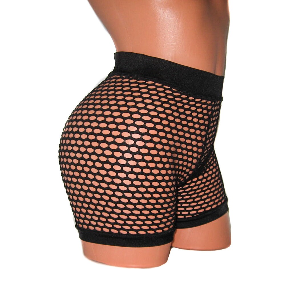Black Biker Sexy Shorts Pole Fitness 