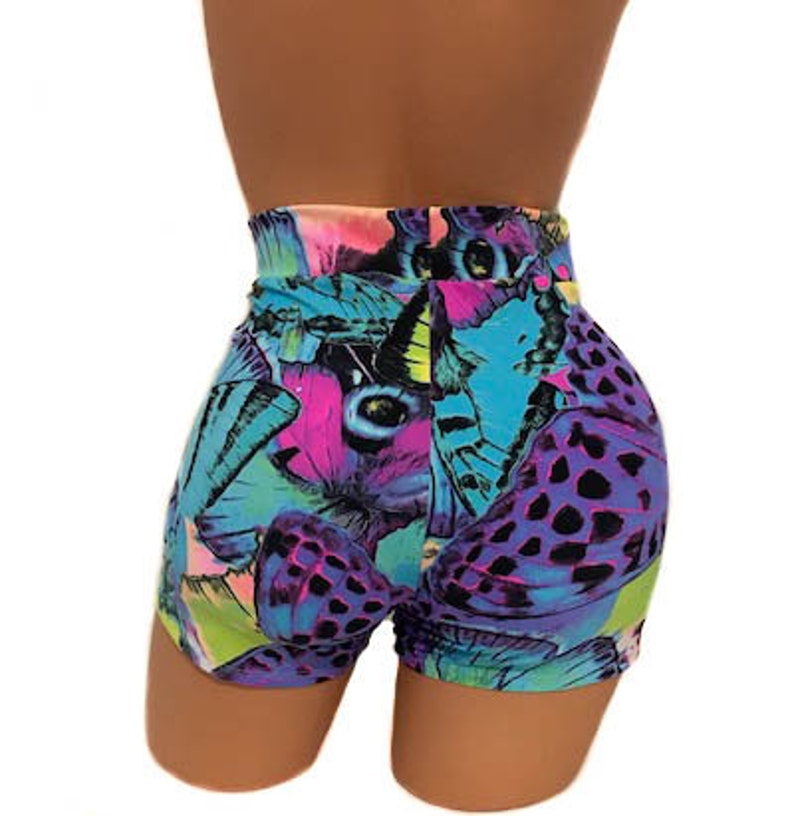 pole shorts high waisted