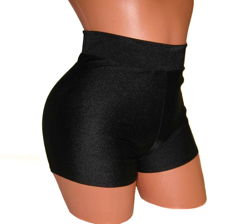 Multicoloured Ravers Biker Shorts Pole 