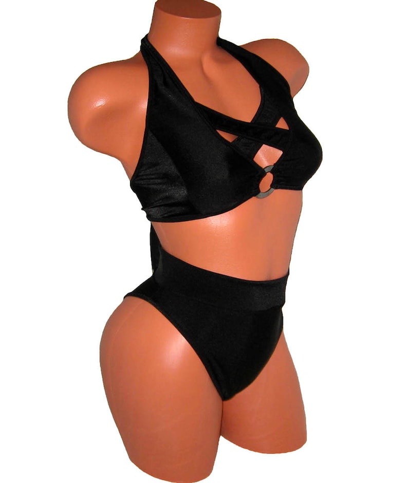 Hot Pink Monokini /Rhinestone//Plain /Pole Dancing Fitness Dancing Stripper Exotic Rave Twerk Dance wear Burlesque Performance Aerial