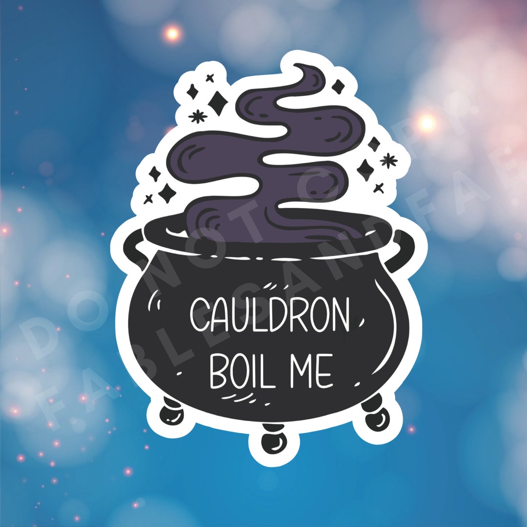 A Court of Thorns and Roses Inspired Cauldron Boil Me Water Resistant A Court of Thorns and Roses Inspired Cauldron Boil Me Water Resistant