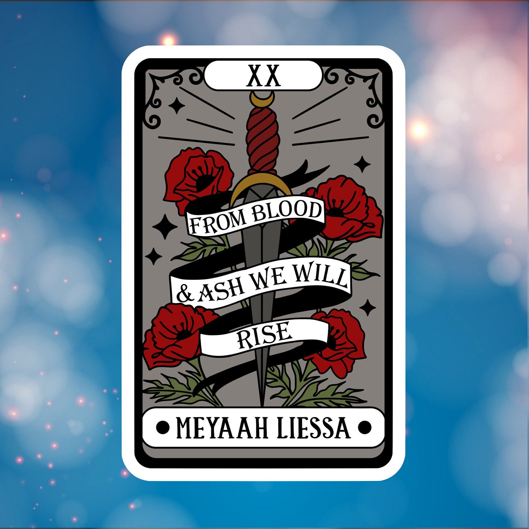 Meyaah Liessa Sticker for Sale by maggie-veres