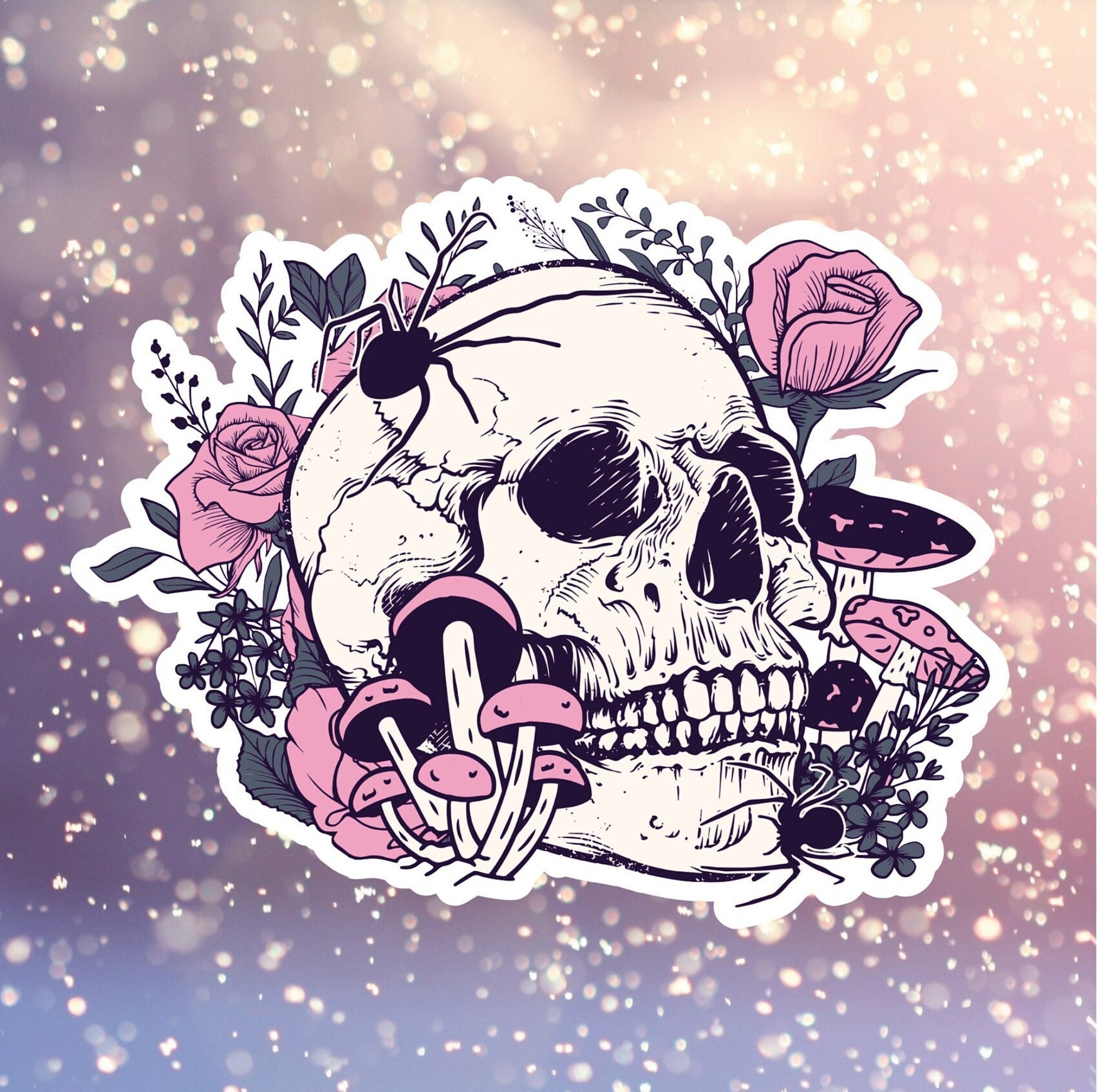 Spooky Skull Deco Stickers – BEPDshop