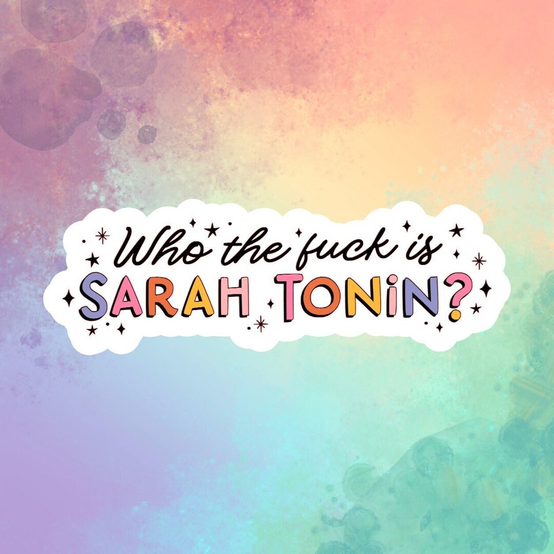 Sarah Tonin.. Water Resistant Sticker for Kindles Notebooks Etsy