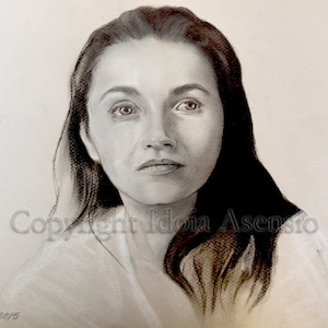 Handgemaakt portret van uw foto's, houtskool en telling, originele, realistische tekening, familie, kinderen, huisdieren