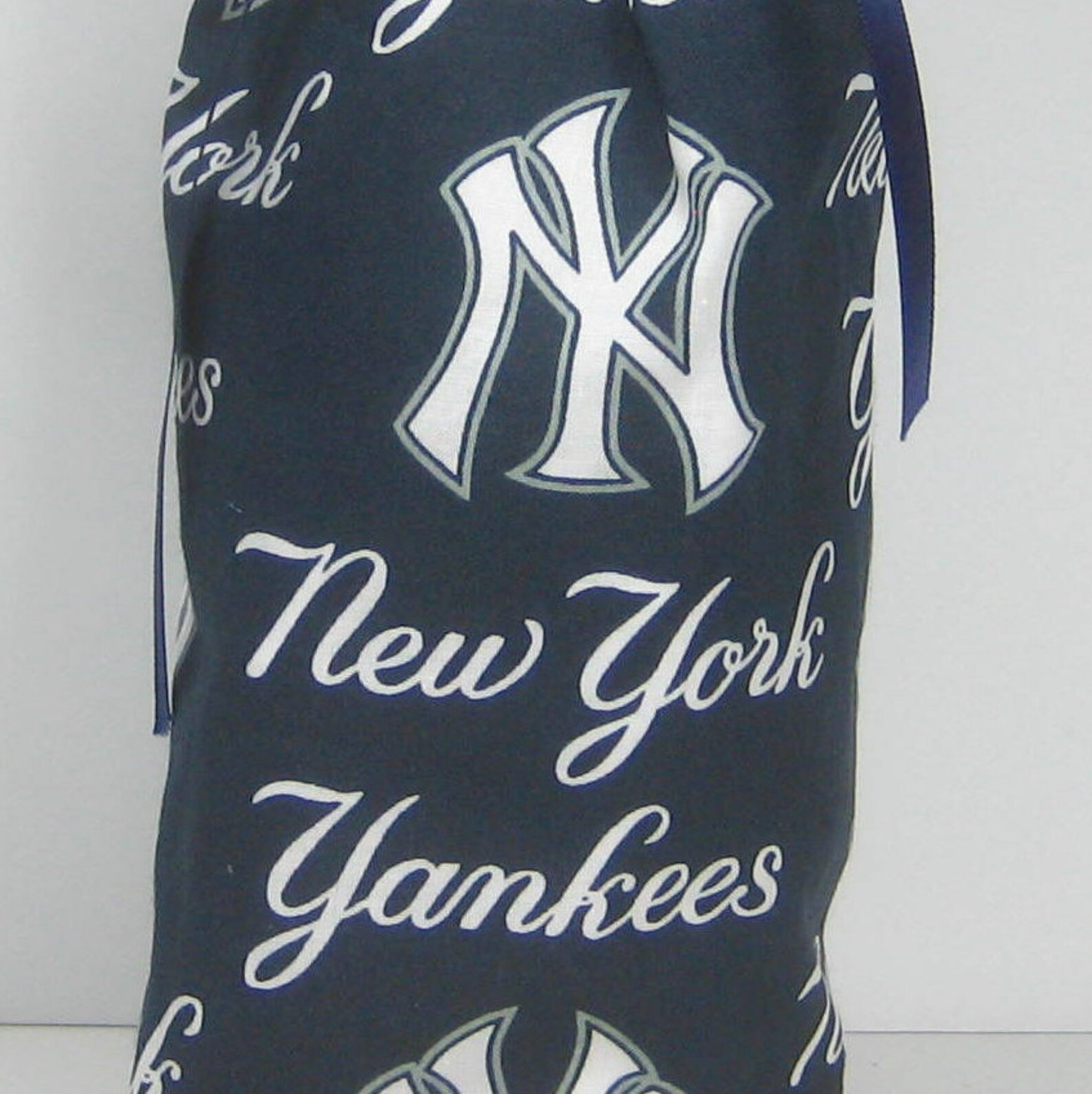 New York Yankees Class Wrap Wine Gift Bag | Etsy