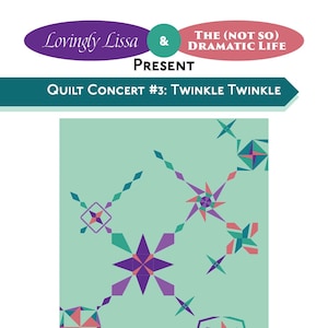 Assembly Instructions for Quilt Concert 2023 Digital PDF image 1