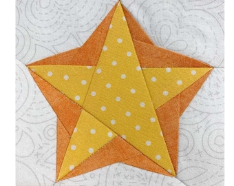 Patrón de bloque de estrellas que hace eco