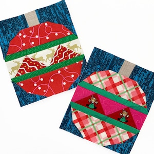 Festive Baubles PDF Quilt Pattern image 5