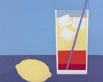 Descargar patrón PDF de limonada de frambuesa