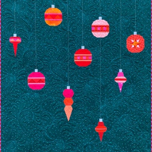 Festive Baubles PDF Quilt Pattern image 3