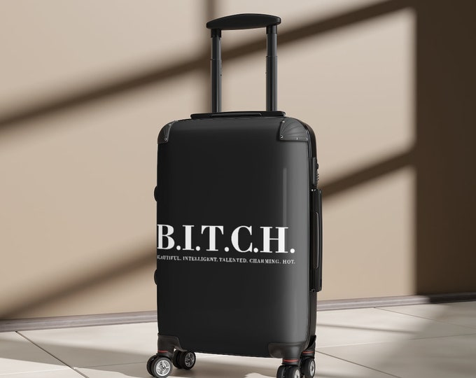 The black B.I.T.C.H. Edition - Cabin Suitcase