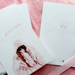 Beautiful Planner Card "Create your own magic", size A6