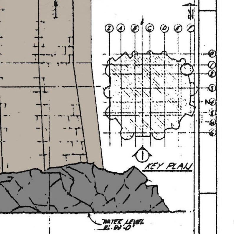 Walt Disney World Cinderella Castle Colored Blueprint image 5